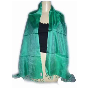 100% Pure <b>Silk</b> Plain Colour <b>Scarf</b> Soft Lightweight Fine <b>Silk</b> <b>Neck</b> <b>Scarf</b> Elegant Self Design <b>Silk</b> <b>Scarf</b> for Women - Product Image 1