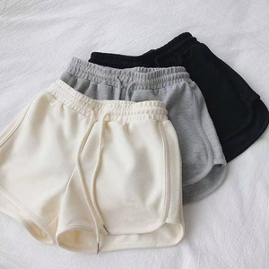 Shorts de yoga pour femmes en coton à taille haute avec cordon de serrage, respirants, pour l'été, la gym, la course à pied et le basketball - Product Image 6