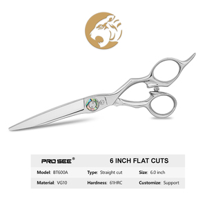 Tijeras de Pelo Profesionales de 7 Pulgadas de Alta Calidad, Tijeras de Pelo de Acero Japonés para Barbería, Corte de Pelo para Hombres, Uso para Bigote - Product Image 5