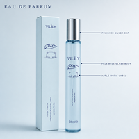 VILiLY B025 38ml Mini Eau de Parfum avec un parfum frais, fruité, floral et boisé, longue tenue, vaporisateur pour femmes, usage quotidien, cadeau mignon pour les rendez-vous