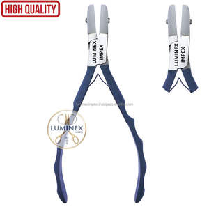 Noylon Jaw <b>Flat</b> <b>Nose</b> <b>Pliers</b> with Fancy Handle Lightweight Plastic High Quality 5"/Customized Size for Jewelry Making - Product Image 3