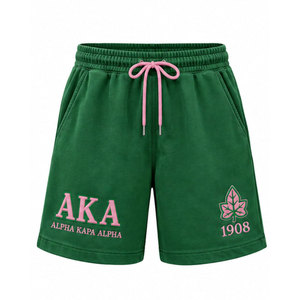 Shorts Alpha Kappa Alpha pour femmes, vêtements de sororité grecque, shorts décontractés confortables pour la salle de sport, l'été et l'usage quotidien - Product Image 5