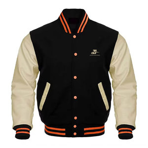 เสื้อแจ็คเก็ตหนังแขนหนังสำหรับผู้ชายแบบแห้งเร็วสำหรับฤดูใบไม้ร่วงและฤดูหนาว คุณภาพดีที่สุด ผลิตตามสั่ง เสื้อแจ็คเก็ตหนังแขนหนังสำหรับผู้ชายสำหรับฤดูหนาว - Product Image 2