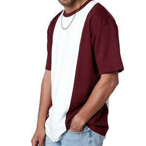 Camiseta de hombre más vendida, 100% algodón, oversize, con hombros caídos, lisa, de gramaje pesado, para hombre - Product Image 6
