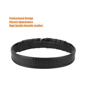 Cinturón de Cuero de Alta Calidad para Hombre, Formal e Informal, Transpirable, con Hebilla de Cierre Automático de Plástico, Personalizado con Logotipo, Fabricado a Medida - Product Image 4