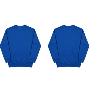 เสื้อสเวตเชิ้ตผู้ชายคอกลม แขนยาว ผ้าฝ้ายฟลีซคุณภาพสูง 100% สีพื้น สำหรับฤดูหนาว ผลิตในประเทศปากีสถาน - Product Image 3