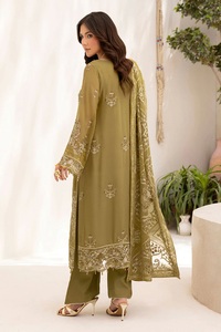 <b>indian</b> & pakistani chiffon clothing party wear dresses for women salwar kameez ladies high quality chiffon shalwar kameez - Product Image 2