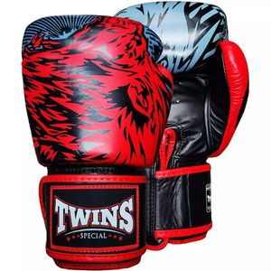 Leather Boxing <b>Gloves</b> Additional Padding for <b>Knuckles</b> Back Support Extra Wrist Support Hook Loop Closure Custom Printed <b>Gloves</b> - Product Image 1