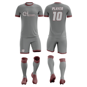 Colección de Uniformes de Fútbol Profesional Dinámicos con Gráficos Personalizados Vibrantes para Equipos - Product Image 3