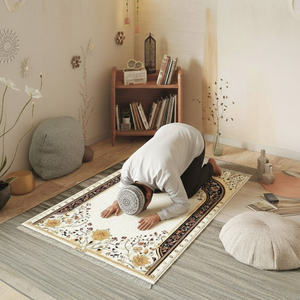 พรมละหมาดอิสลาม พรมละหมาดมุสลิม พรมละหมาดแบบพรีเมียม พรมละหมาดอิสลามแบบซักได้ - Product Image 2