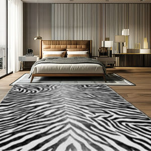 Tapis en laine de qualité supérieure, tapis en laine doux tissés à la main pour le bureau et le salon - Product Image 3