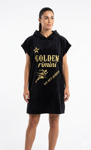 Peignoir poncho promotionnel 100 % coton à poils coupés, unisexe, serviette de sport en coton, doux et écologique, idéal pour le spa et les marathons - Product Image 6