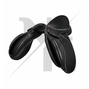 Selle de dressage de qualité supérieure, directement du fabricant, en cuir de vachette premium, produits d'équitation anglaise en provenance d'Inde. - Product Image 2