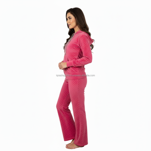 ชุดวอร์มประดับพลอยเทียมสำหรับผู้หญิงทรงสลิมฟิต - Product Image 4