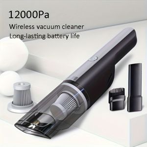 Aspirapolvere per Auto Wireless Argento con Forte Aspirazione, Mini Aspirapolvere Portatile Ricaricabile per Casa, Alimentazione USB - Product Image 4