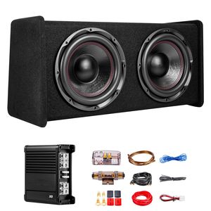 Pacchetto Amplificatore per Subwoofer Auto da 12 Pollici, 490W RMS, con Cassa Caricata e Amplificatore Separato 12V DC - Product Image 1