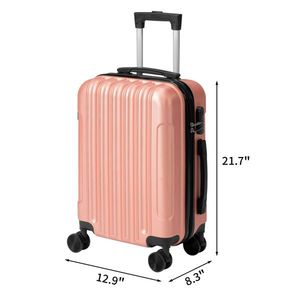 Valigia Trolley in ABS con Tre Ruote Staccabili da 28 Pollici, Disponibile in 20/24/28 Pollici, Finitura Opaca Testurizzata, Disponibile in Tutte le Misure - Product Image 2