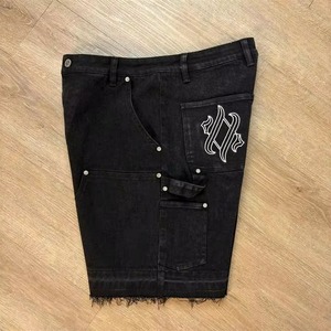 Shorts en jean 100 % coton biologique écologiques pour hommes, coupe décontractée, vente en gros, fabricant de marques privées - Product Image 3