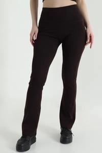 Women's Solid <b>High</b> Elastic <b>Waist</b> Yoga <b>Legging</b>-Seamless Full-Length 220g Polyester/Spandex Breathable Sweat-Wicking Gym Sport - Product Image 4