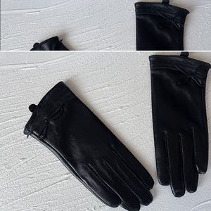 Guantes Largos de Piel de Oveja Negros Personalizados Unisex, Guantes de Moda de Cuero para Invierno, Deportes Diarios, Viajes, Negocios, Esquí, Ciclismo, Elegantes, para Ópera y Fiestas - Product Image 5