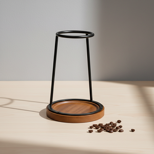 Support pour filtre à café en métal de qualité supérieure 3009451 avec revêtement noir - Product Image 4