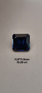 Piedra Preciosa Suelta de Zafiro Azul Corte Octogonal Hecha a Mano, Suministro a Granel de Fábrica, 100% Natural para la Elaboración de Joyería Fina - Product Image 5