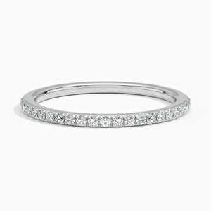 Anillo de Tenis de Oro Blanco Sólido de 18k con Diamantes Cultivados en Laboratorio de 1.4mm, Joyería Fina de Lujo para Mujer, Moda de Tendencia, Superventas, Navidad - Product Image 3