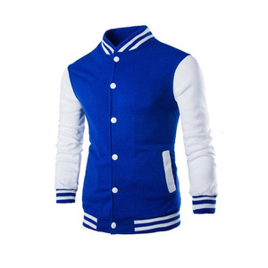 Veste universitaire personnalisée pour homme en tissu de laine imperméable et respirant, design vierge, options de broderie, décontractée, hiver, style universitaire/baseball - Product Image 2
