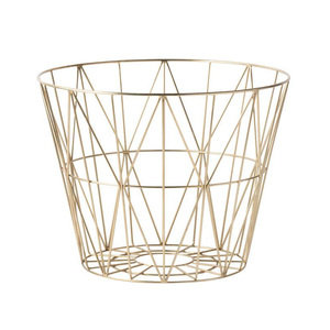 Modern Minimalist Iron Wire Fruit Basket Bowl with Open Airflow Design for Kitchen Countertop Display - Product Image 6