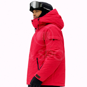 High Performance Hooded Windproof Ski Jacket Waterproof Snow Wear Custom Winter Sportswear Wholesale Private Label OEM - Product Image 2