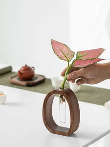แจกันไม้ทำมือรักษ์โลกสไตล์อาร์ตเดโค - Lavie Creations - Product Image 2