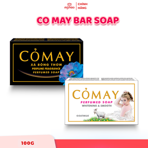 Jabón perfumado Comay 100g con aroma floral, perfumes negros y leche de cabra blanca para el cuerpo, seguro para la piel. - Product Image 1