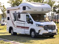Camping-car MAXUS RV90 Life Home V90 Deluxe 2021, grande cabine C-Type, diesel 2.0T automatique, lit transversal arrière, toit rigide fixe