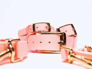 Imperméable rose clair et or - Product Image 2