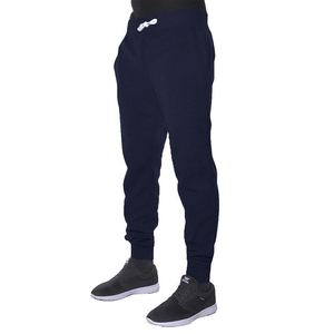 Pantalon de survêtement décontracté léger en tissu molletonné, couleur unie, avec cordon de serrage, broderie personnalisée, 400G, collection 2026 - Product Image 5