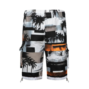 New Summer Solid Color Beachwear Wholesale <b>Trunk</b> <b>Men</b> Swim Shorts Canvas Fabric Casual Woven Swimming Shorts - Product Image 6