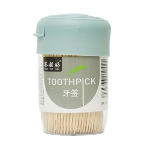 High Quality Eco-Friendly Disposable Bamboo <b>Toothpicks</b> with Double-Point Ends and Mint Scent Biodegradable for Dining Tables - Product Image 2