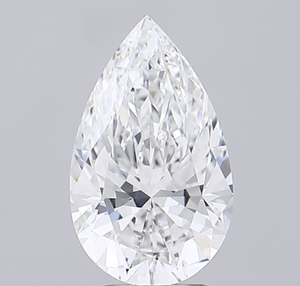 Diamante Cultivado en Laboratorio con Certificación IGI, Corte Pera Brillante de 2.53 CT, Color E, Claridad VVS1, Modelo CVD LG 773665568, ROYAL GEMS, para Joyería - Product Image 1