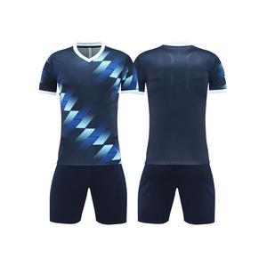 Conjunto de Camiseta de Fútbol Extra Grande, Transpirable, de Manga Corta, de Poliéster de Secado Rápido, Personalizable con Impresión - Product Image 3