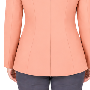 <b>Coral</b> Equestrian <b>Jacket</b> for Women Tailored Riding Blazer Professional Horse Riding Competition Coat Custom Wholesale - Product Image 6