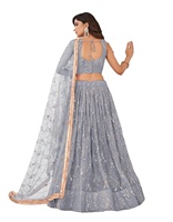 Magnifique robe de mariée pakistanaise Lehenga Choli brodée à la main, dentelle moderne, imprimé floral, cristaux, pour la mère de la mariée