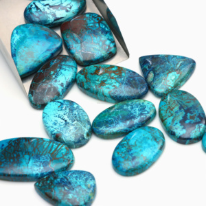 Natural Shattuckite Cabochon Lot Loose Gemstone on Wholesale Cabochon for DIY Jewelry Making and <b>Crafting</b> - Product Image 6