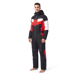Men's Waterproof Windproof Zipper Winter <b>Snowsuit</b> One Piece Ski Jumpsuit Plus Size Snowboard Outdoor Sports Clothing - Product Image 6