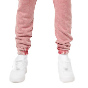 Pantalon streetwear délavé à l'acide pour homme, logo personnalisé, style vintage décontracté, pantalon homme délavé à l'acide en gros - Product Image 5