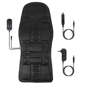 Coussin de siège de voiture massant électrique avec 8 modes de vibration, 3 niveaux d'intensité, fonction chauffante pour le dos, pour sièges de voiture modifiés - Product Image 4