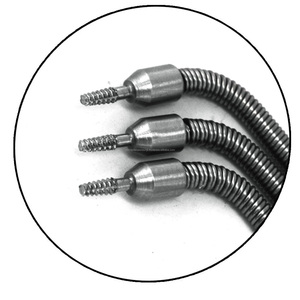 Dental Matrix System Kit Manual Clamping <b>Screwdriver</b> Ergonomic Knurled Grip Silver Class I Surgical Instrument - Product Image 6