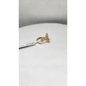 Bague moderne en diamant naturel 9K pour femme, 0,49 ct, plaqué rhodium, diamants sertis, certifiée IGI, bijoux de luxe, occasion spéciale quotidienne - Product Image 2