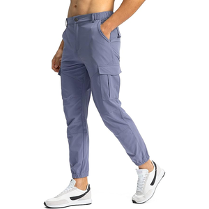 Pantalones Cargo Casuales de Alta Calidad para Hombre, Cintura Elástica con Cordón, Transpirables, Pantalones Joggers, Pantalones Deportivos Ajustados - Product Image 2