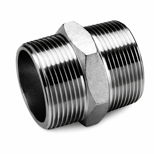 Raccord hexagonal femelle égal en fonte, protégé au zinc, pour applications industrielles - Product Image 4