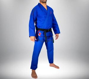 Ensemble d'uniformes de karaté en coton, Kimono de Jiu-Jitsu Brésilien, Gi 440g, léger, extensible, séchage rapide, respirant, durable, personnalisé - Product Image 1